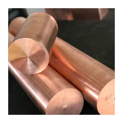 8mm 12mm 16mm Diameter Copper Ground Rod C12100 C1100 Pure Copper Bar with Standards