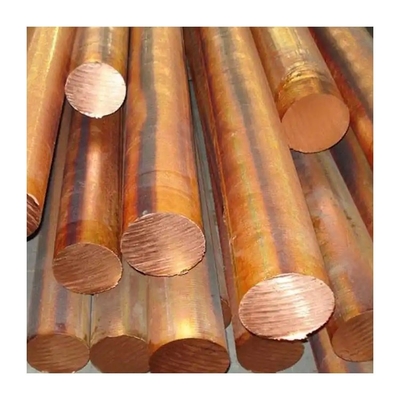 Non-Alloy C1100 Pure Copper Bar 99.9 99.99 for All Design Style Earth Rod Ground