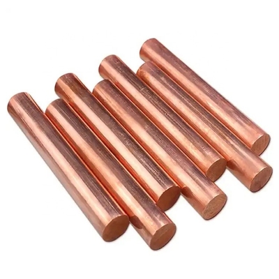 Non-Alloy C1100 Pure Copper Bar 99.9 99.99 for All Design Style Earth Rod Ground