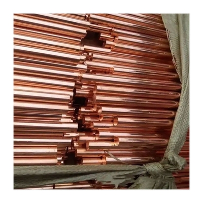 Non-Alloy C1100 Pure Copper Bar 99.9 99.99 for All Design Style Earth Rod Ground