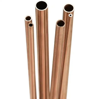 Non-ferrous Metal Inch Straight Copper Pipe Standard GB ASTM JIS Smooth Water Tube