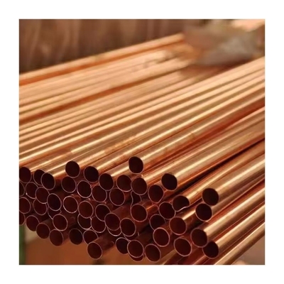 Customized Copper Tube 1/2 3/4 inch Outer Dia for Split AC Copper Pipe in Conditioner
