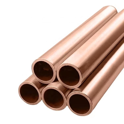 Customized Copper Tube 1/2 3/4 inch Outer Dia for Split AC Copper Pipe in Conditioner