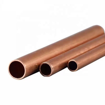 Customized Copper Tube for Split AC 1/2 3/4 inch Outer Dia Cu 99.99% EXW/FOB/CFR/CIF