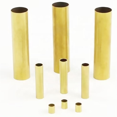 5-2000mm or Customized Outer Diameter Brass Copper Pipes for Industry and Decoration