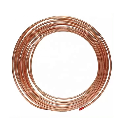Pure Copper Tube for Wall Thickness 0.1mm 120mm in Air Condition Or Refrigerator