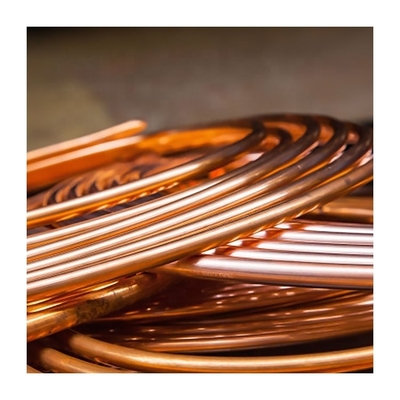 Antique Soft Coil Copper Pipe 3/8 Roll Pancake Copper Coil Tube for Air Conditioner