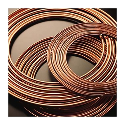 Antique Soft Coil Copper Pipe 3/8 Roll Pancake Copper Coil Tube for Air Conditioner
