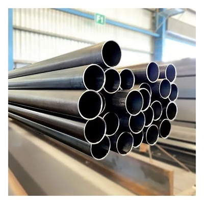 Round Tube Pipe Processing Services Decoiling Carbon Steel Pipe Sch40 Seamless