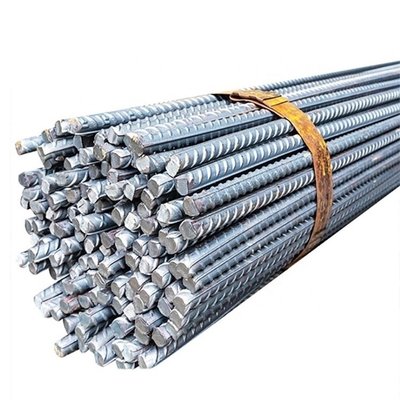 Custom Size Deformed Bar Steel Rebars for Building Concrete Construction Reinforcement