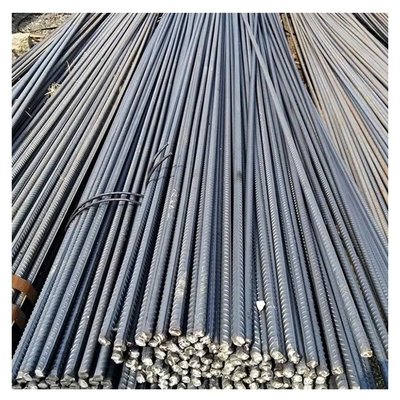 Non-Alloy 10mm 12mm Rebar Rod Hrb400 Hrb500 Deformed Steel bar Iron Rods for Concrete