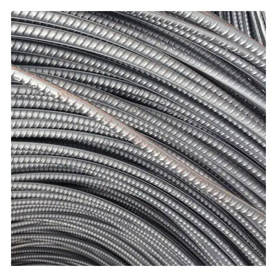 HRB335 HRB400 HRB500 Hot Rolled Ribbed Steel Bar Steel Rebars Coils for Construction Steel Wire Rod