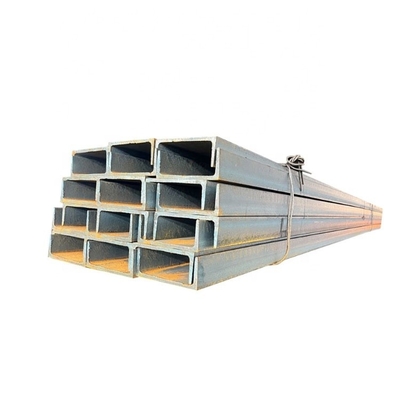 Galvanized C Structure Steel Channel for High Strength and Customized Punching Services