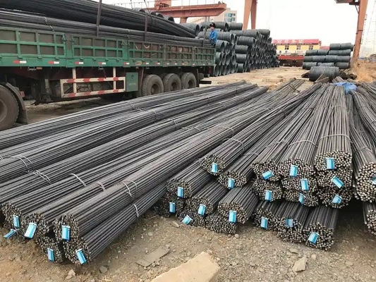 ASTM HRB335 HRB500 B500b DIN488 HRB400 BS460 Hrb600 A615 Gr40 Gr60 BS449 Hot Rolled Low Carbon Rebar for Building