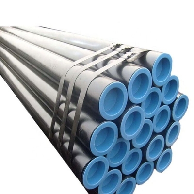 Galvanized ASTM Round Black Carbon Steel Pipe Q195 Q235 19mm OD for Punching/Cutting