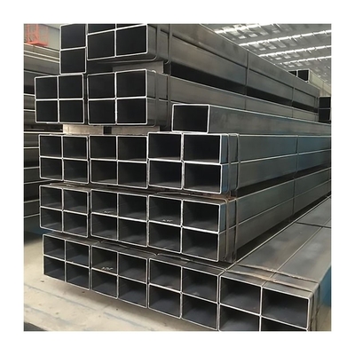 Hot Rolled Metal Square Tube Black Iron Carbon Hollow Square Mild ERW Steel Pipe Welded Pipes and Tubes