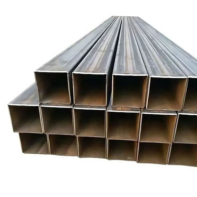Hot Rolled Metal Square Tube Black Iron Carbon Hollow Square Mild ERW Steel Pipe Welded Pipes and Tubes