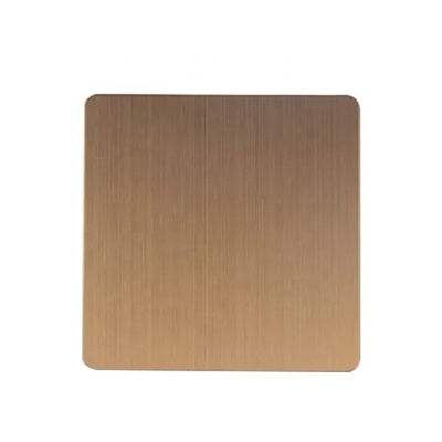 Gold Mirror Stainless Steel Surface Finishing Sheets SUS201 SUS202 SUS304 1mm 2mm Cold Rolled