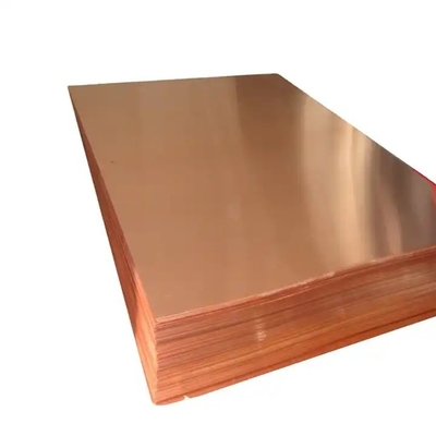 Electrolytic Cold Hot Rolled Copper Alloy Plate Cathodes 99.99% H63 H65 H68 Tp1 Tp2 Tu2 Tu1 C2800