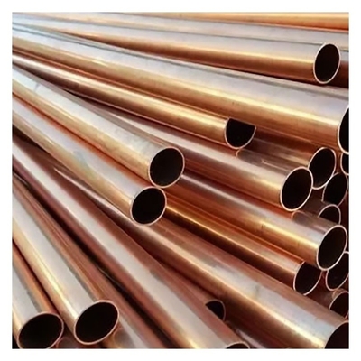 Standard GB ASTM JIS Straight Copper Pipe Tube For Water And Air Conditioner
