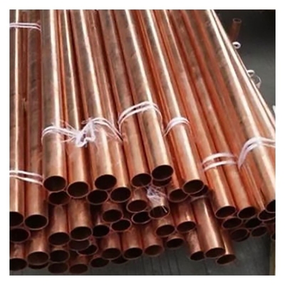 Industry Copper Pipe Tube Pancake Water Oxygen Brass Tube With Cutting Service