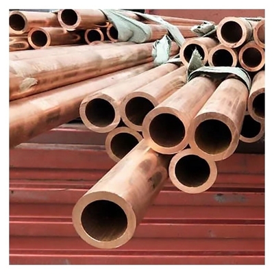 Industry Copper Pipe Tube Pancake Water Oxygen Brass Tube With Cutting Service