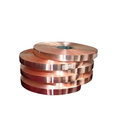 Oxygen Free Copper Strip Coil Roll 99.99% Thin Pure Mill TU1 TU2 TU3 C10200 C11000