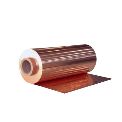Oxygen Free Copper Strip Coil Roll 99.99% Thin Pure Mill TU1 TU2 TU3 C10200 C11000