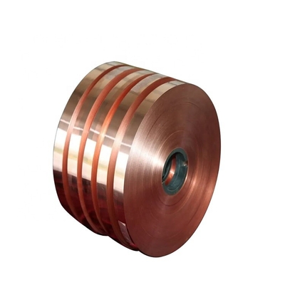 Oxygen Free Copper Strip Coil Roll 99.99% Thin Pure Mill TU1 TU2 TU3 C10200 C11000