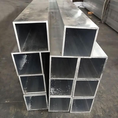 Automobile Aluminum Square Tube Materials With Theoretical Or Actual Weight Calculation