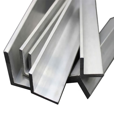 Aluminum Profile U Channel for Wardrobe Door Frame Customized Thickness