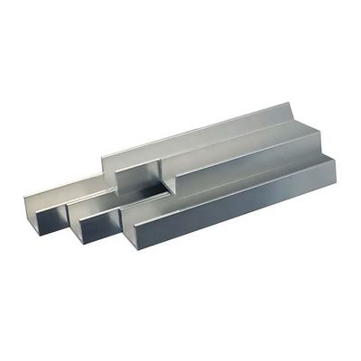 Aluminum Profile U Channel for Wardrobe Door Frame Customized Thickness