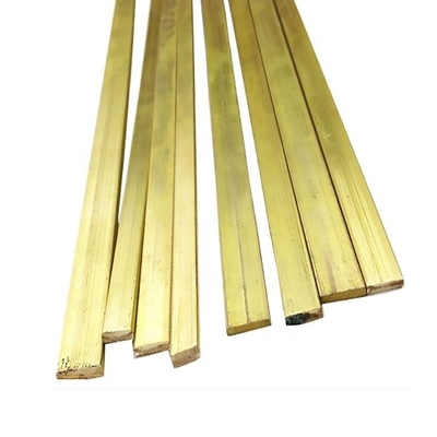 JIS ASTM DIN EN ISO Standard Brass Flat Bar for Non-secondary Industrial Applications