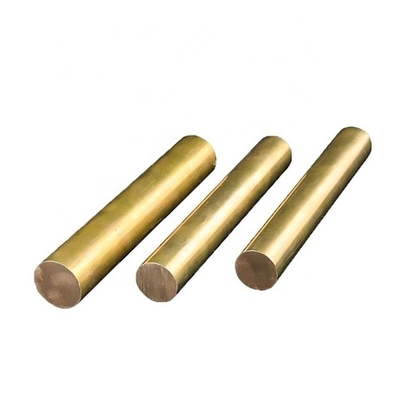 High Purity Copper Bullion Bars Customized Round Brass Rod for Copper Rod Manufacturing