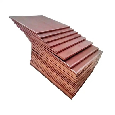 ASTM T2 H65 H62 C1100 C1220 C2400 C2600 C1100 T2 Copper 0.5mm 1mm 2mm 4.5mm 5mm 20mm Thick Copper Sheet