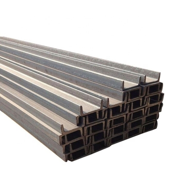 Galvanized C Structure Steel Channel for High Strength and Customized Punching Services